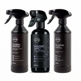Nasiol Set Curățare Completă Interior 3 Piese – Magic APC, Cabin Shine și Clean 500ml