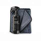 Nasiol Set Detailing Rapid 2 Piese – Rapid Shine Spray Nano Ceramic 500ml și Prosop Microfibră