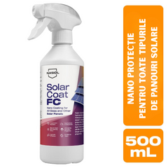 Nasiol Solar Coat FC - Nano protecție avansată pentru toate tipurile de panouri solare - 500ml