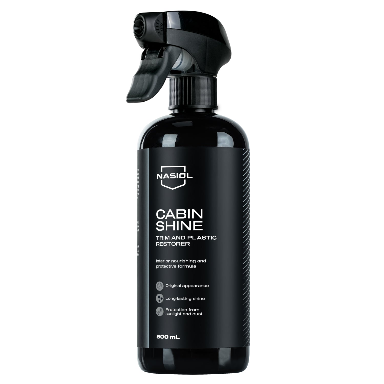 Nasiol CABINSHINE spray de protecție pentru piesele din plastic ale interiorului 500ml