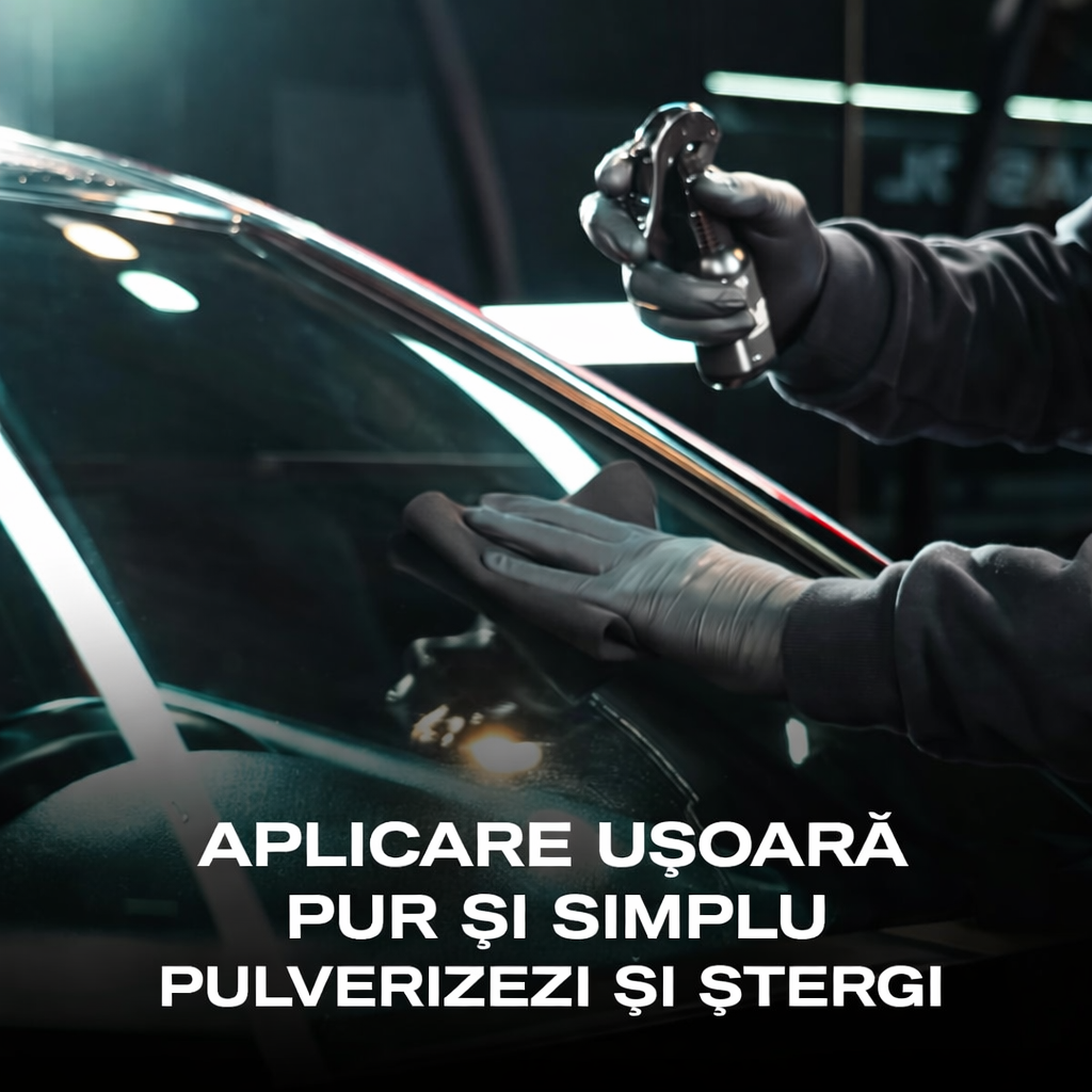 Nasiol GLassShield - protecție hidrofugă pentru parbriz și oglinzi 50ml