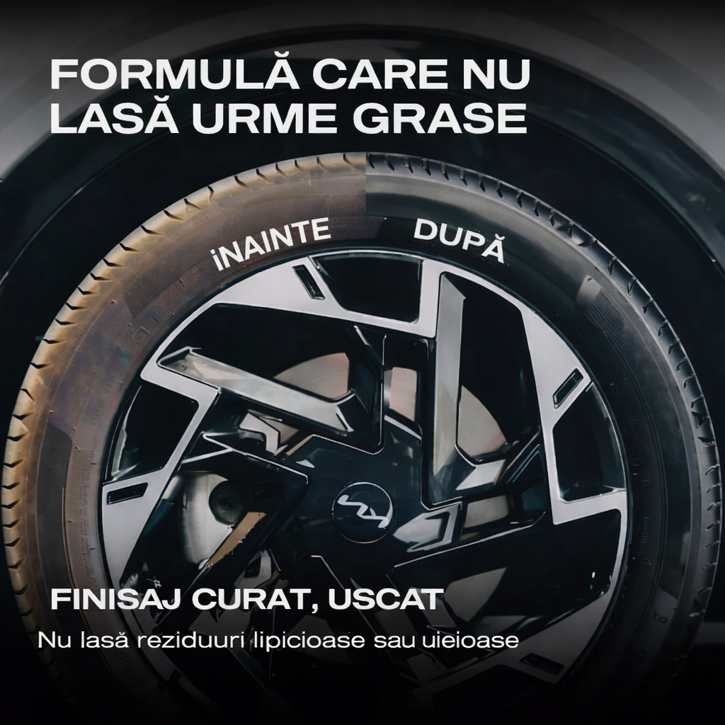 Nasiol DetailerShine - soluție curățare anvelope 500ml