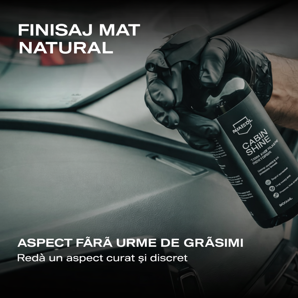 Nasiol CabinShine - protecție pentru suprafețele din plastic 500ml