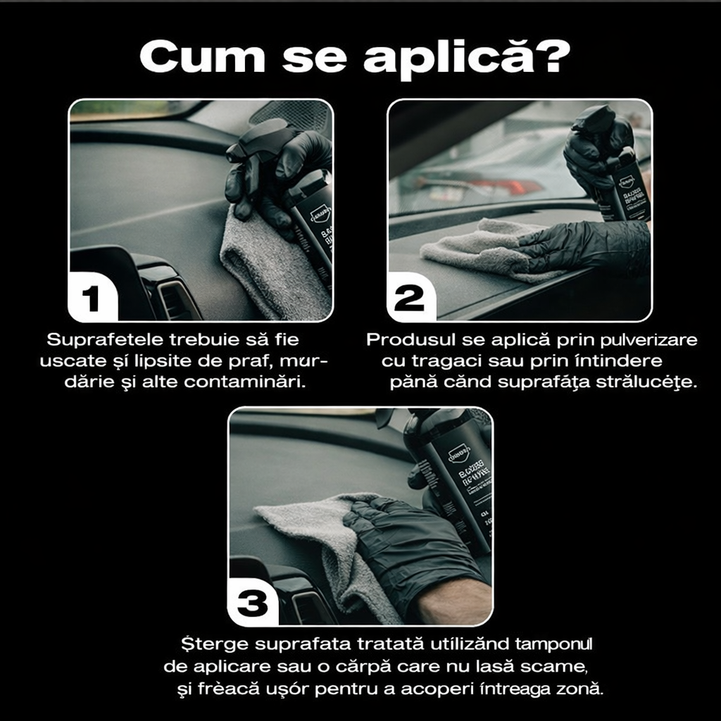 Nasiol CabinShine - protecție pentru suprafețele din plastic 500ml