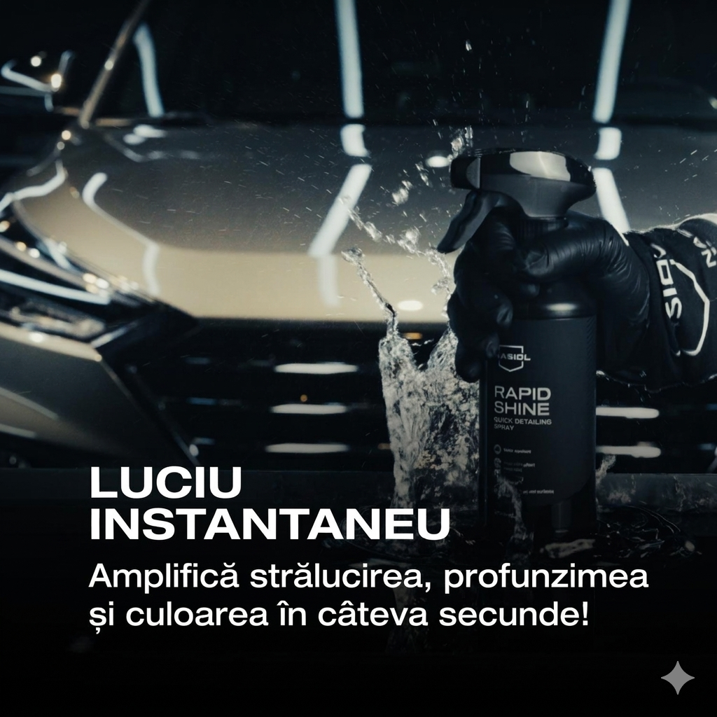 Nasiol RapidShine - Spray nano ceramic rapid 500ml