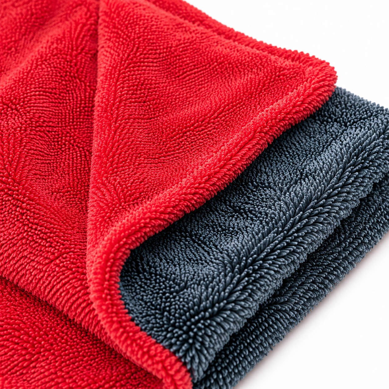 Nasiol TWIST DRYING TOWEL prosop de uscare premium, roșu/gri, 60 x 90cm, 1200gsm