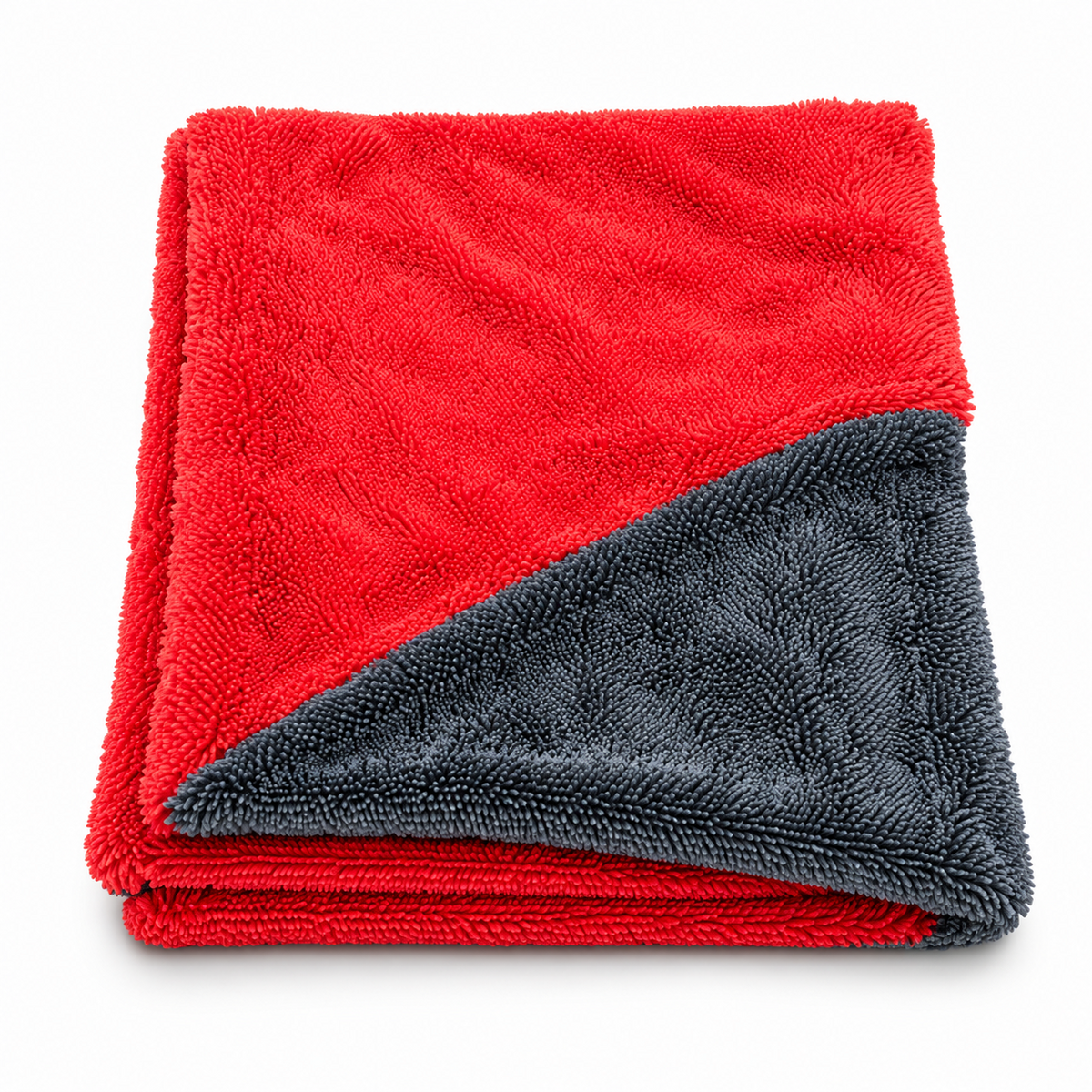 Nasiol TWIST DRYING TOWEL prosop de uscare premium, roșu/gri, 60 x 90cm, 1200gsm