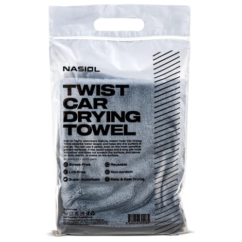 Nasiol DRYING TOWEL prosop de uscare premium, 60 x 90cm, 600gsm