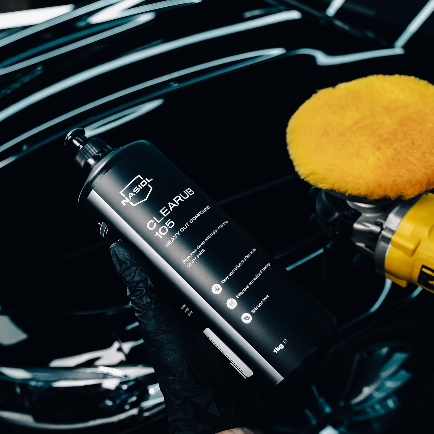 Nasiol CleaRub 105 1kg - polish auto