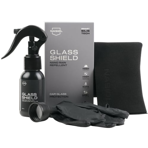 Nasiol GLassShield - protecție hidrofugă pentru parbriz și oglinzi 50ml