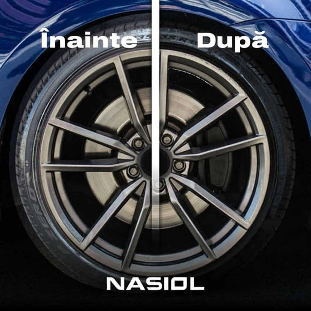 Nasiol DetailerShine - soluție curățare anvelope 500ml