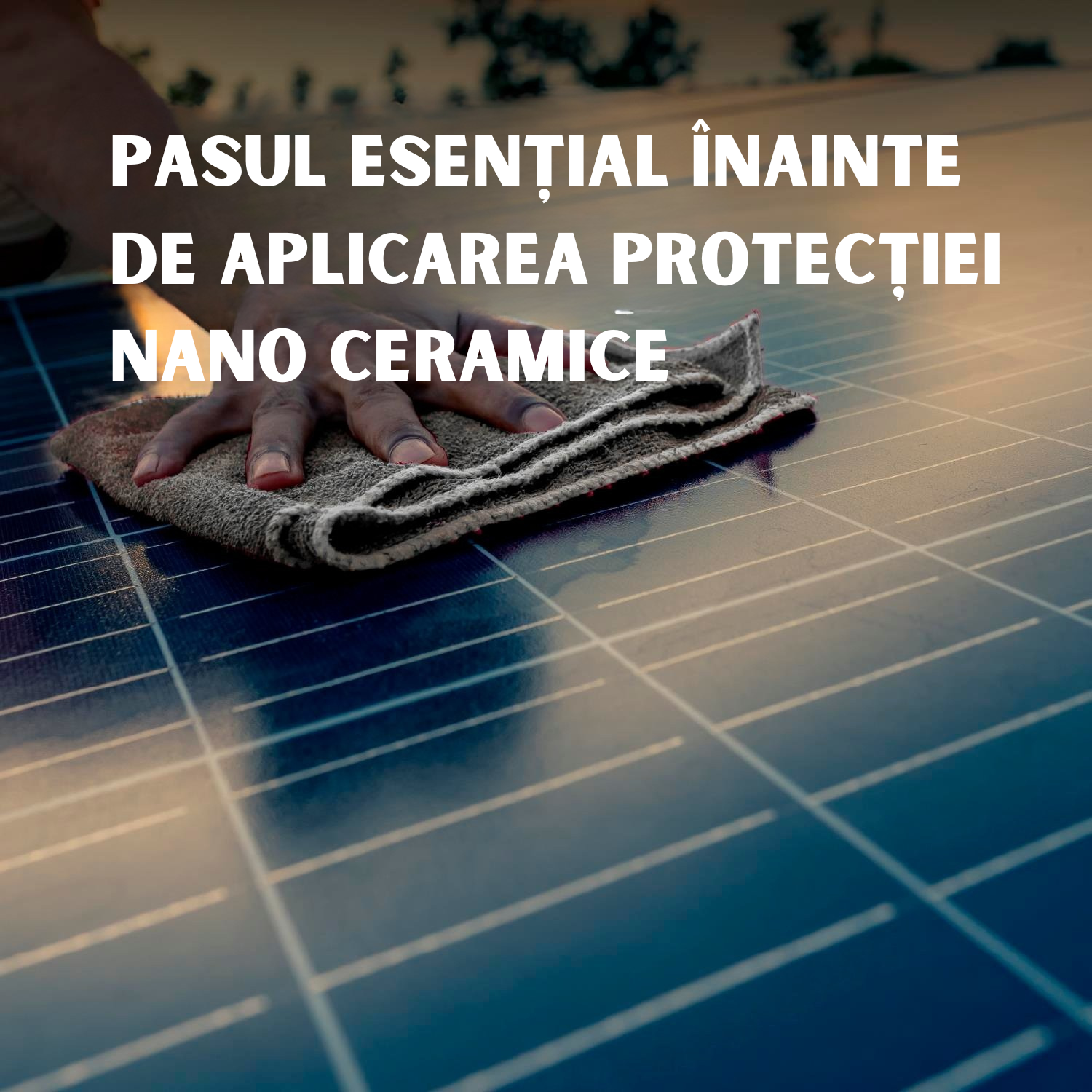 Nasiol Solar Clean - Soluție curățare înainte de aplicarea nano-protecției