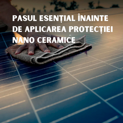 Nasiol Solar Clean - Soluție curățare înainte de aplicarea nano-protecției