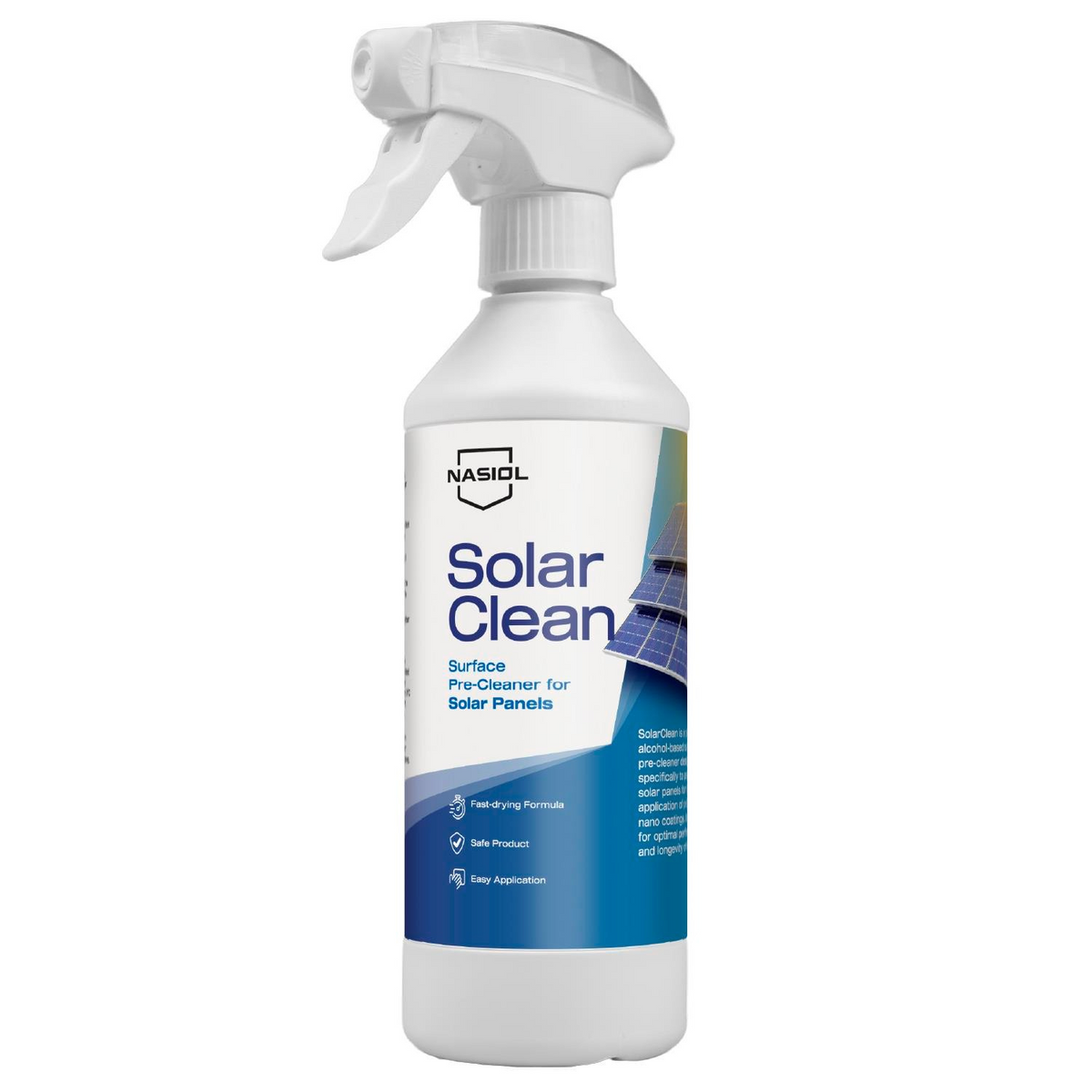 Nasiol Solar Clean - Soluție curățare înainte de aplicarea nano-protecției