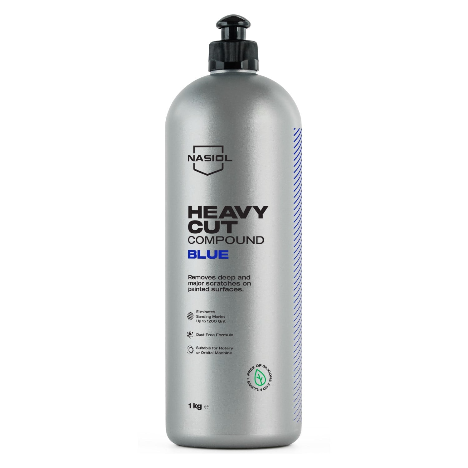Nasiol Heavy Cut Compound BLUE – Pastă Abrazivă Agresivă pentru Zgârieturi Adânci – 1 kg