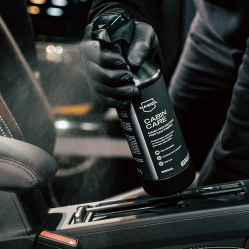 Nasiol Set Protecție Textile Interior 3 Piese – Nano Seat Protect 500ml, Magic APC 500ml, Cabin Care 500ml + 2 Lavete Microfibră CADOU
