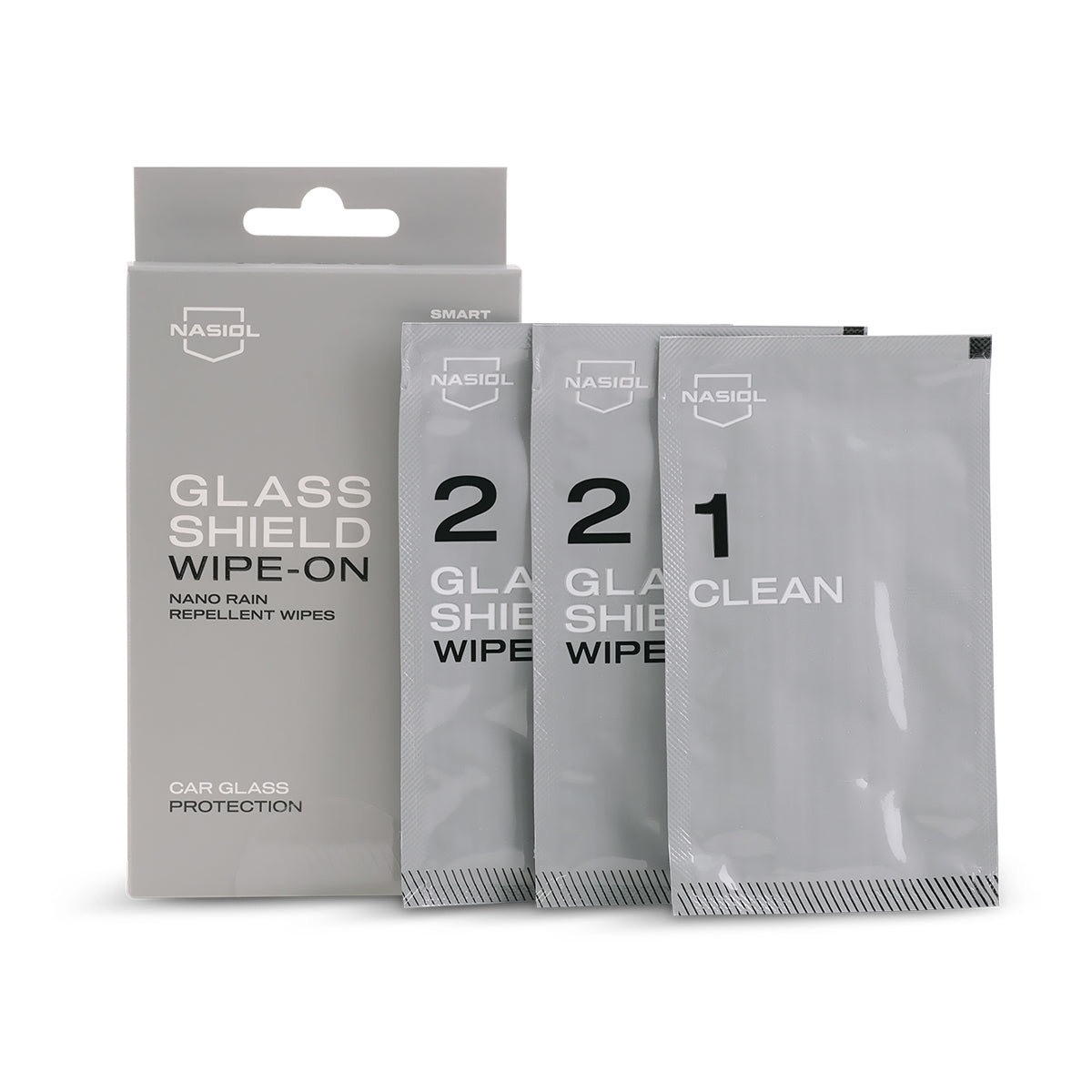 Nasiol GlassShield wipe-on Gray Automotive