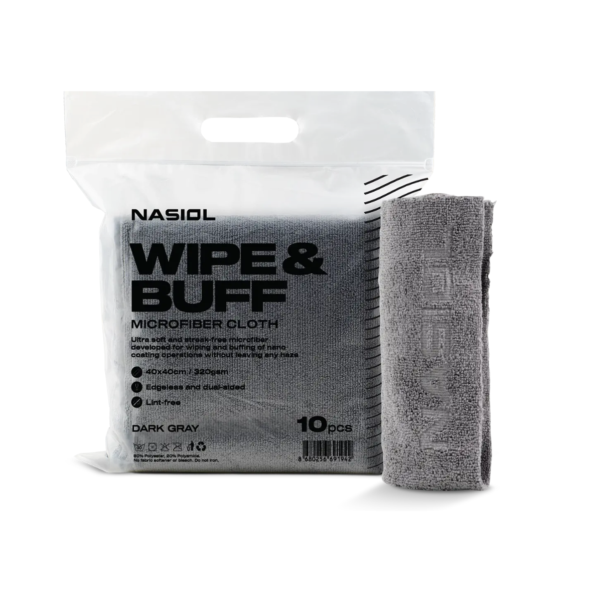 Nasiol - Set lavete microfibră 10 buc