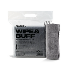 Nasiol WIPE-BUFF set prosoape din microfibră, 40x40cm, 10buc