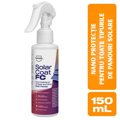 Nasiol Solar Coat FC - Nano protecție avansată pentru toate tipurile de panouri solare - 150ml