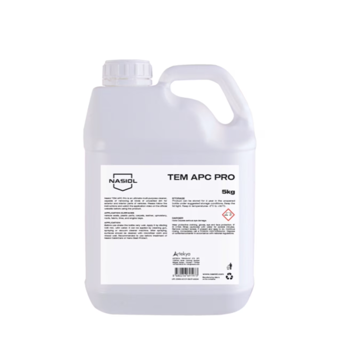 Nasiol TEM APC Pro - detergent profesional interioare auto 5kg