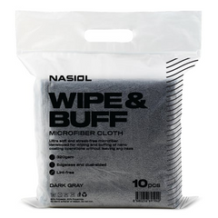 Nasiol WIPE-BUFF set prosoape din microfibră, 40x40cm, 10buc