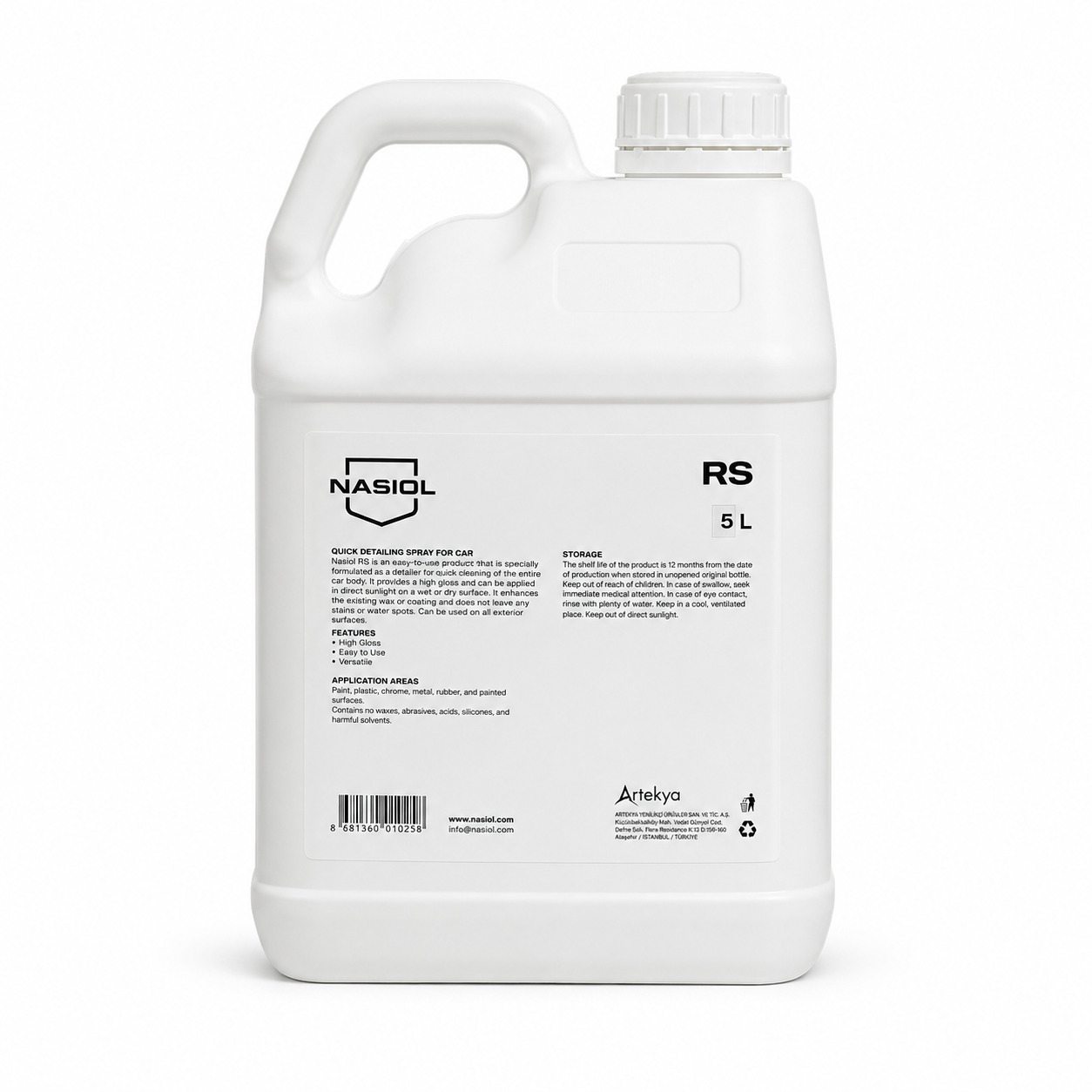 Nasiol RS – Nano coating pentru suprafețe vopsite